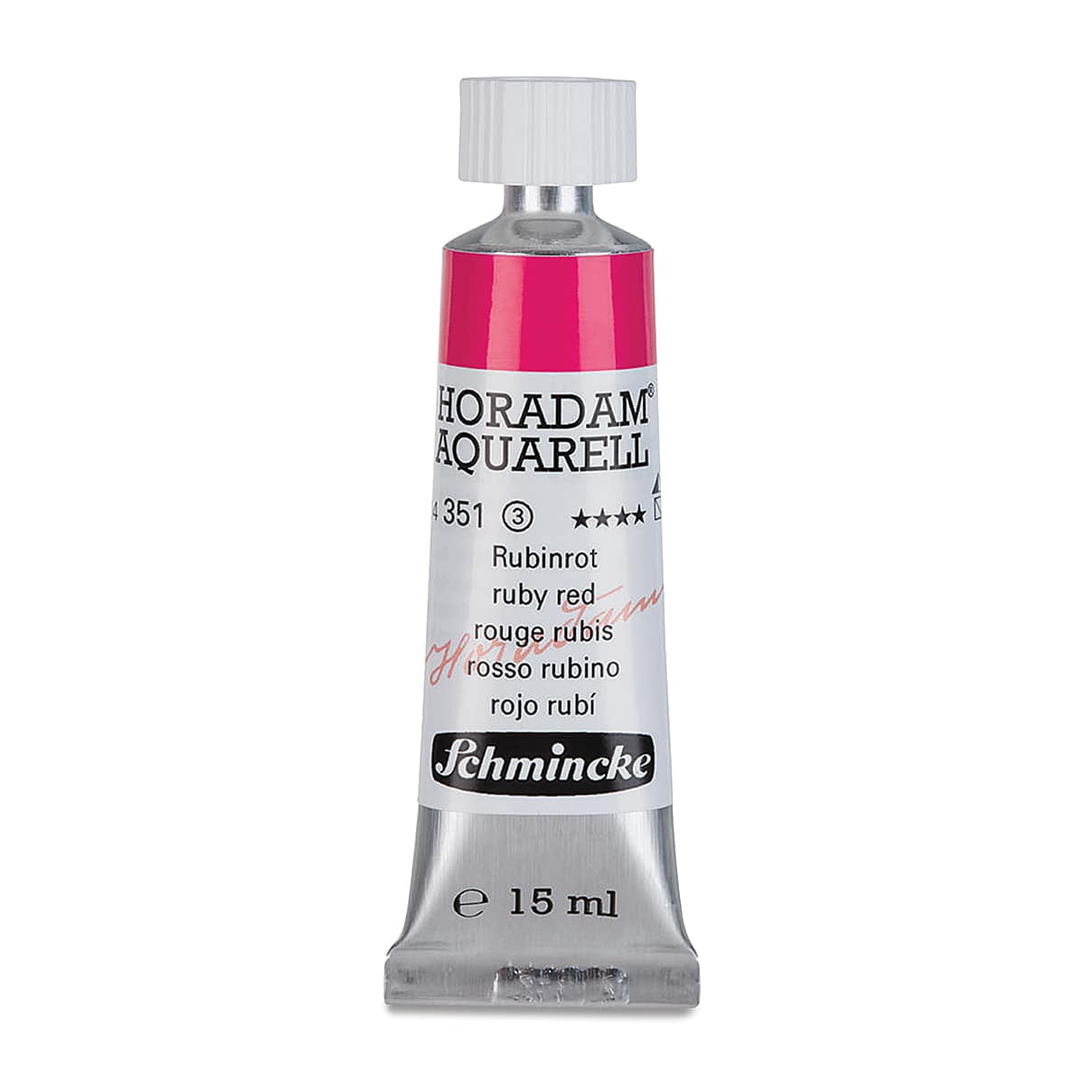 Schmincke Horadam Aquarell Artist Watercolor - Ruby Red, 15 ml tube