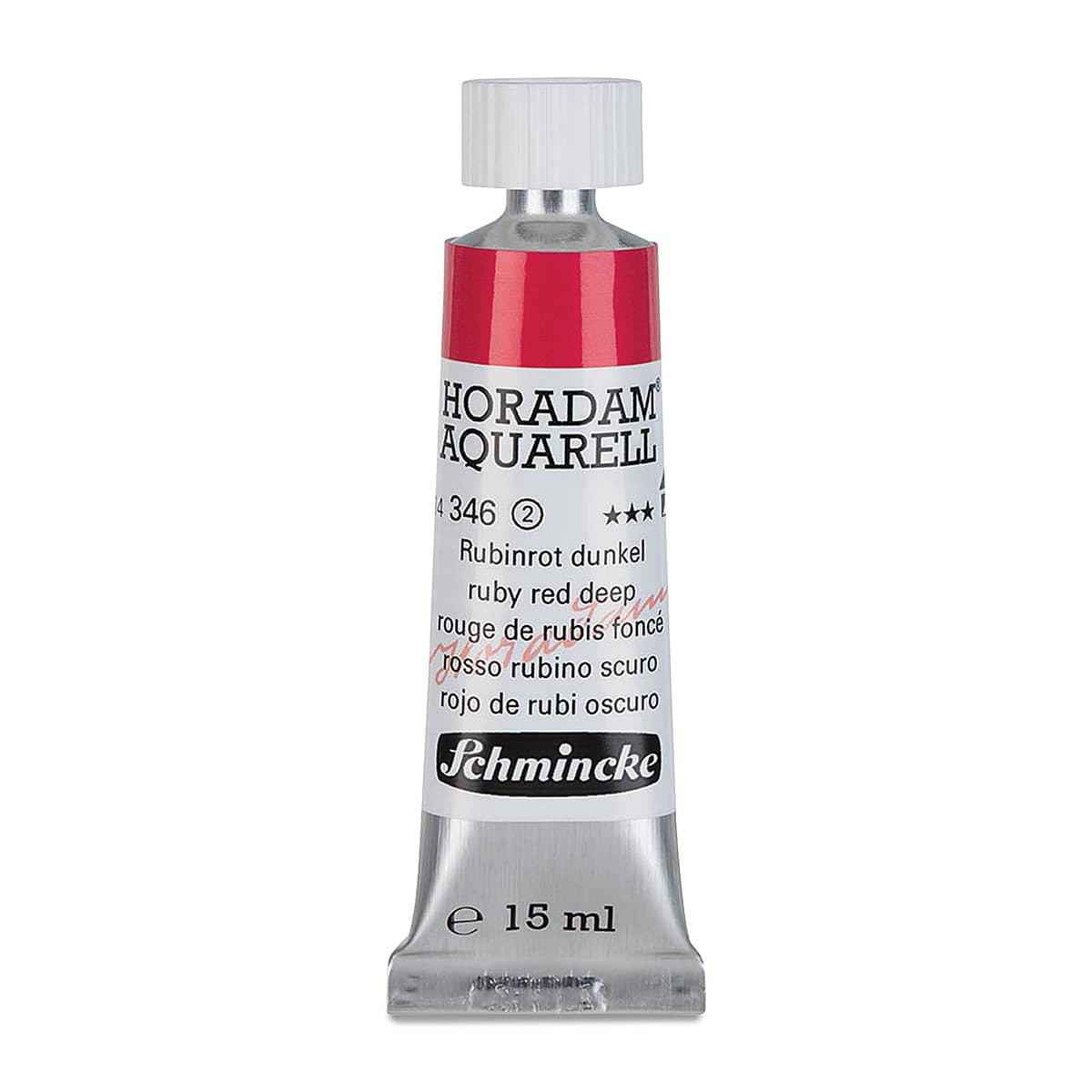 Schmincke Horadam Aquarell Artist Watercolor - Ruby Red Deep, 15 ml tube
