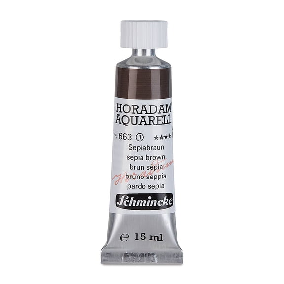 Schmincke Horadam Aquarell Artist Watercolor - Sepia Brown, 15 ml tube
