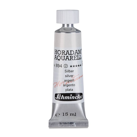 Schmincke Horadam Aquarell Artist Watercolor - Silver, 15 ml tube