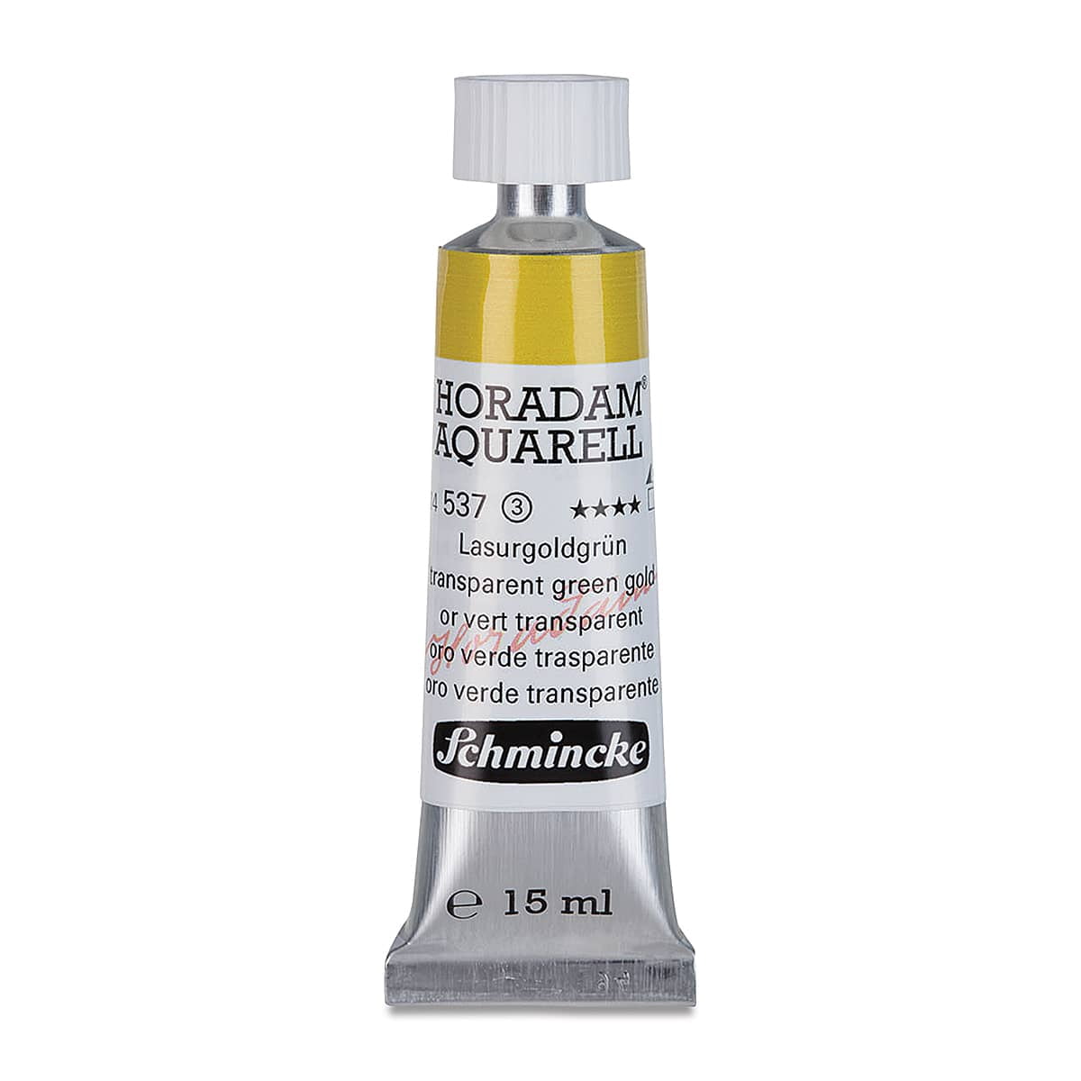 Schmincke Horadam Aquarell Artist Watercolor - Transparent Green Gold, 15 ml tube