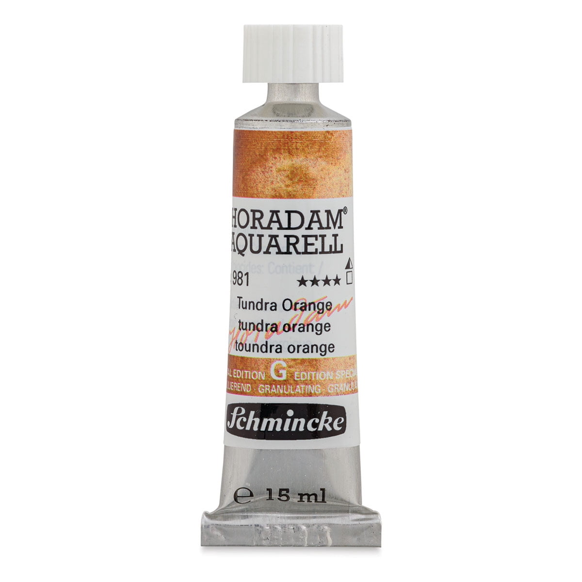 Schmincke Horadam Aquarell Artist Watercolor - Tundra Orange, 15 ml tube