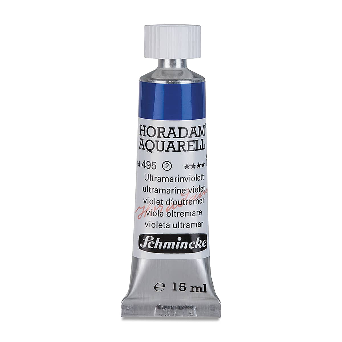 Schmincke Horadam Aquarell Artist Watercolor - Ultramarine Violet, 15 ml tube