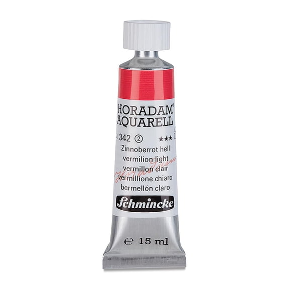 Schmincke Horadam Aquarell Artist Watercolor - Vermilion Light, 15 ml tube