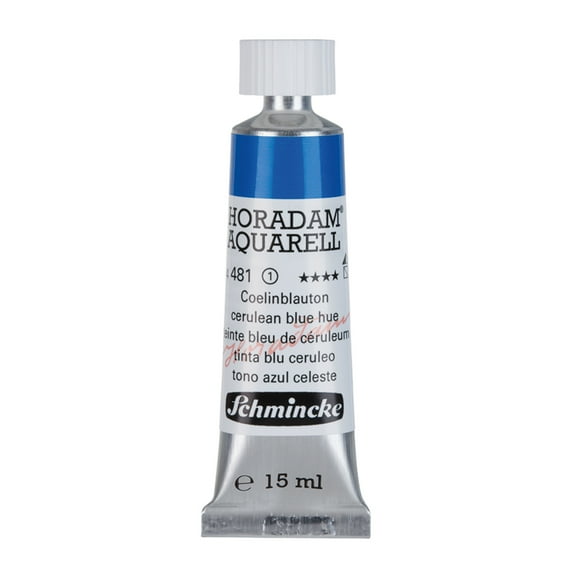 Schmincke Horadam Aquarelle Watercolor, 15ml, Cerulean Blue Tone