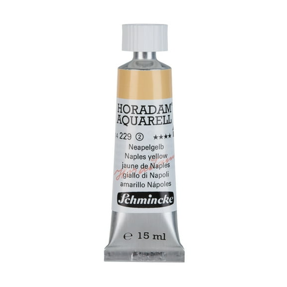 Schmincke Horadam Aquarelle Watercolor, 15ml, Naples Yellow