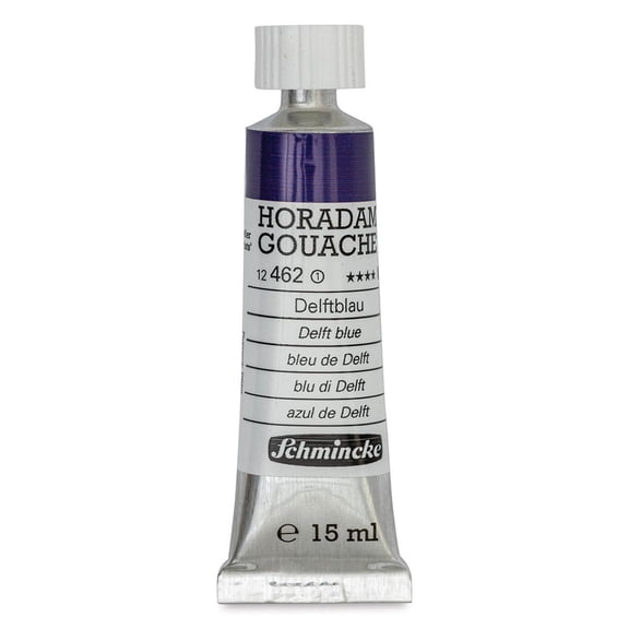 Schmincke Horadam Artist Gouache - Delft Blue, 15 ml tube