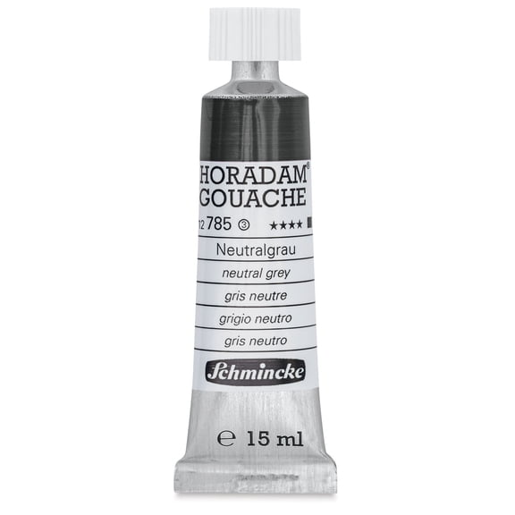 Schmincke Horadam Artist Gouache - Neutral Gray, 15 ml tube