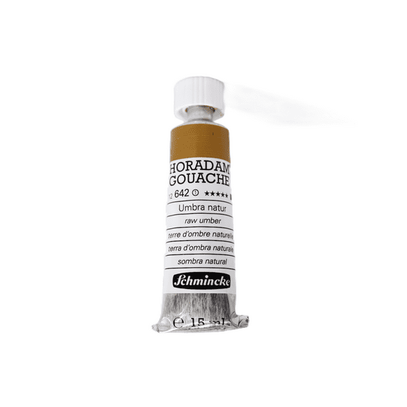 Schmincke Horadam Artist Gouache - Raw Umber, 15 ml tube
