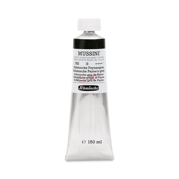 Schmincke Mussini Oil Color - Schmincke Payne's Grey, 150 ml tube