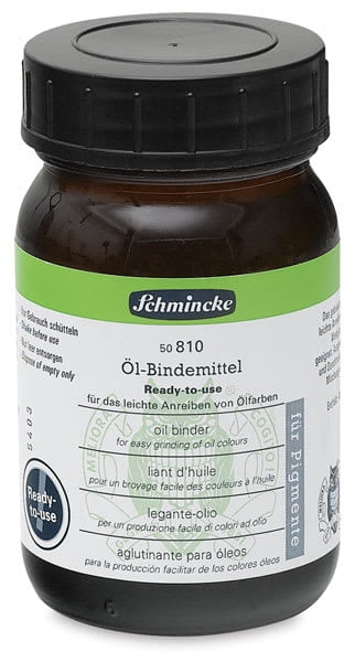 Schmincke Ready-to-Use Oil Binder - 200 ml bottle