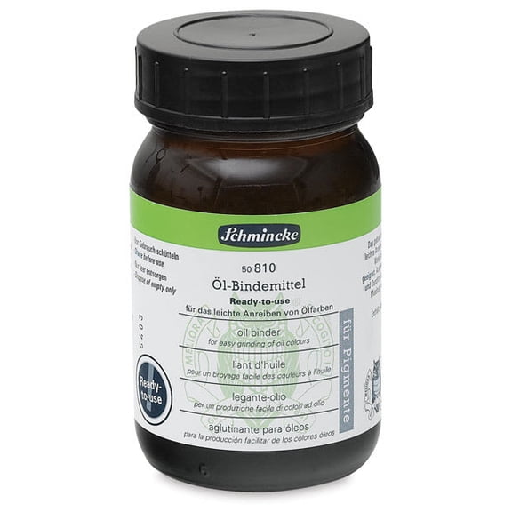 Schmincke Ready-to-Use Oil Binder - 200 ml bottle