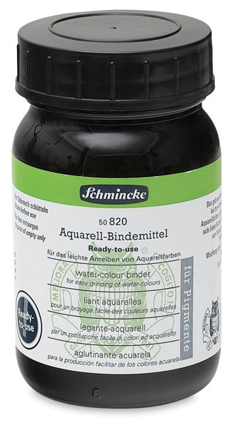 Schmincke Ready-to-Use Watercolor Binder - 200 ml bottle