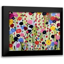 Schmitt, Carrie 14x12 Black Modern Framed Museum Art Print Titled - She Found a Place to Bloom