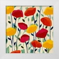 thumbnail image 1 of Schmitt, Carrie 15x15 White Modern Wood Framed Museum Art Print Titled - Cheerful Poppies, 1 of 4