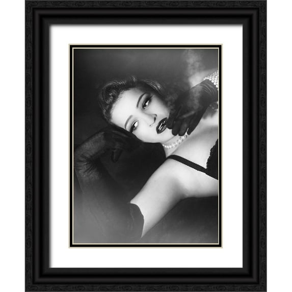 Schmitt, Monika 19x24 Black Ornate Wood Framed with Double Matting Museum Art Print Titled - The Fabulous 40S