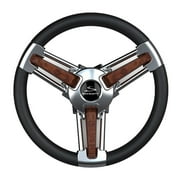 Schmitt & Ongaro Marine BURANO Steering Wheel Black/BURL