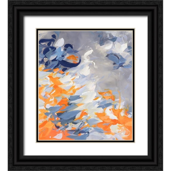 Schmitz, Cameron 12x13 Black Ornate Wood Framed with Double Matting Museum Art Print Titled - Expanding Quests