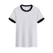 Schmoopy Mens T-shirt, Mens Short Sleeve Crew Neck T-Shirt, White, Size L