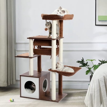 Schnappi Cool Luxury Tunnel Modern Cat Tree