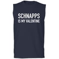 thumbnail image 1 of Schnapps Is My Valentine Adult Sleeveless Tee, 1 of 3