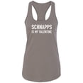 thumbnail image 1 of Schnapps Is My Valentine Racerback Tank, 1 of 2
