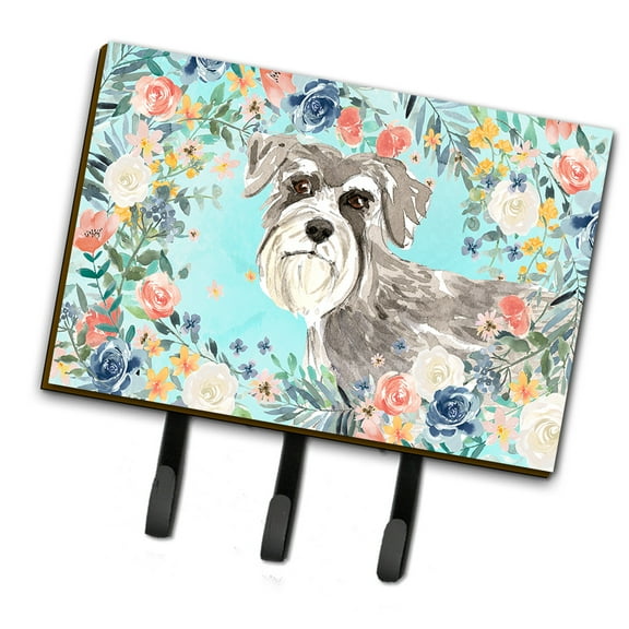 Schnauzer #1 Leash or Key Holder