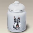 thumbnail image 1 of Schnauzer Ceramic Treat Jar, 1 of 1