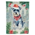 thumbnail image 1 of Schnauzer Christmas Garden Flag 11.25 in x 15.5 in, 1 of 5