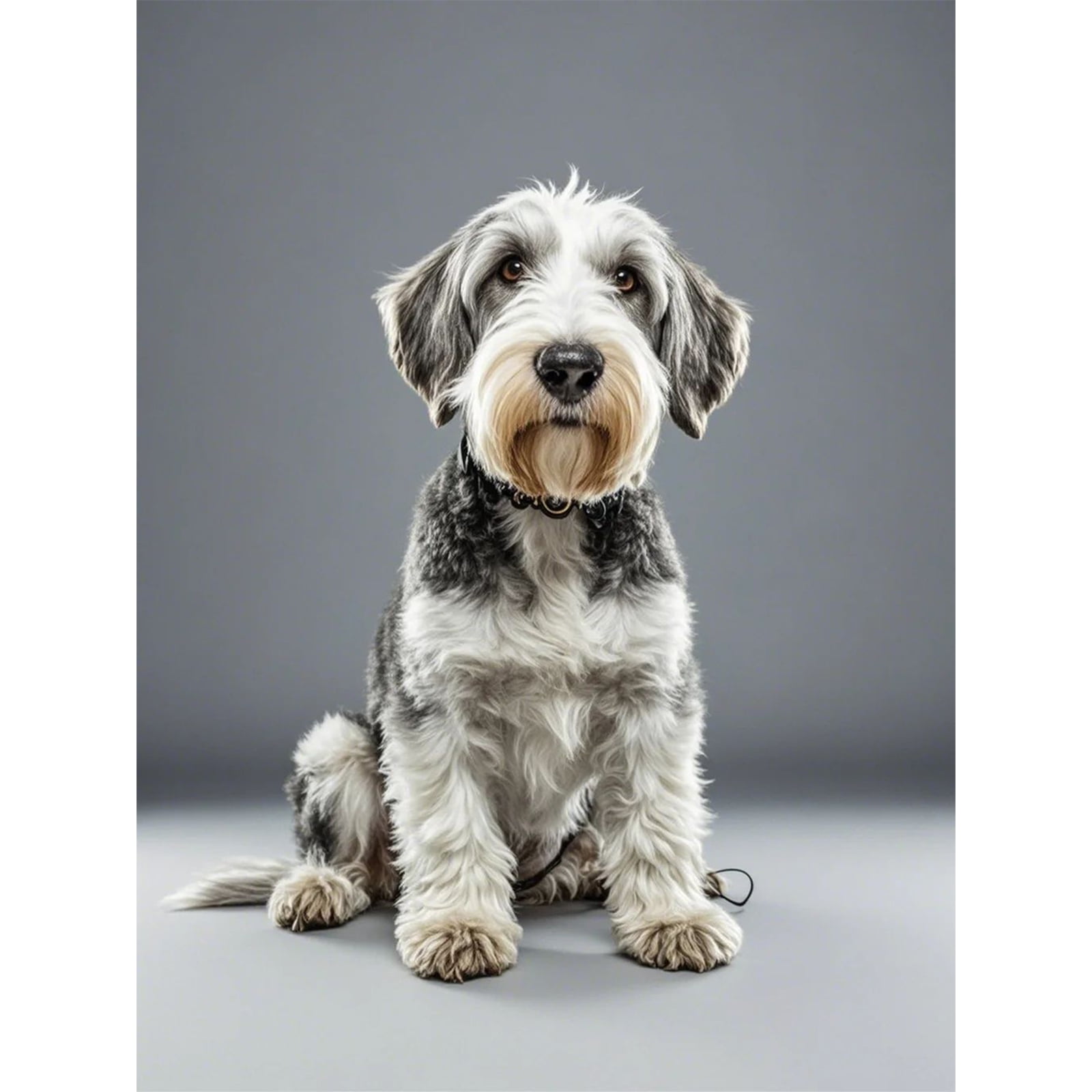 Zhyaunz Fai da Te Kit Pittura Diamante 5D Pet Dog Animal