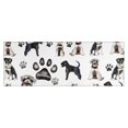 thumbnail image 1 of Schnauzer Dogs Kitchen Rug Mat,Kitchen Runner Rugs Non Skid Washable,Decorative Kitchen Floor Mats for Kitchen,Sink,Laundry,17"X47", 1 of 5