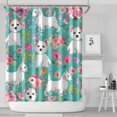 thumbnail image 1 of Schnauzer Dogs Shower Curtain 84"x72" ,Bathroom Decorative Shower Curtains Set with 12 Hooks,Modern Waterproof Washable Shower Curtain, 1 of 6