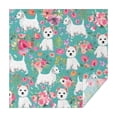 thumbnail image 1 of Schnauzer Dogs Square Tablecloth,Waterproof Square Table Cover,Wipeable Spillproof Washable Table Cover for Home Kitchen Party Decor 52"x52"(132x132cm), 1 of 6