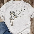 thumbnail image 1 of Schnauzer Flower Fly Dandelion Schnauzer Funny Dog Lover T-Shirt Unisex S-5XL Hot Trending Shirt, Vintage Birthday Gift, 1 of 2