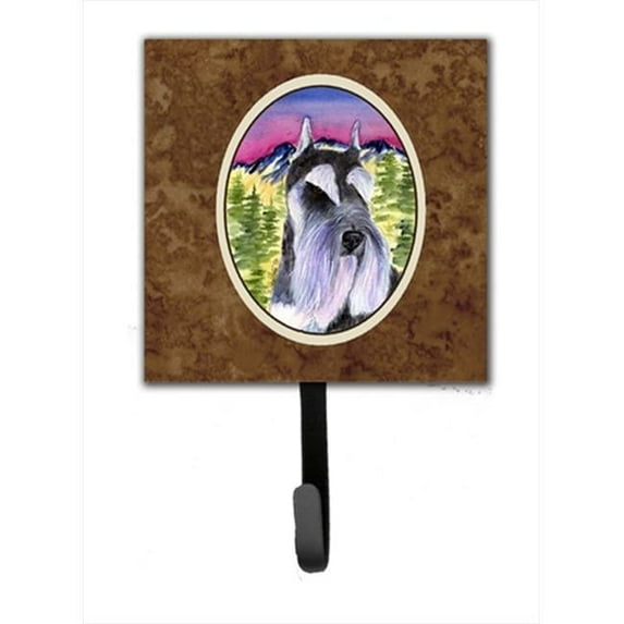 Schnauzer Leash Holder Or Key Hook