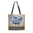 thumbnail image 1 of Schnauzer Proud Dad Happy Father's Day All Over Print 3D Canvas Tote Bag Miniature Schnauzer Dog Lover Reusable Handbag - 02008, 1 of 5