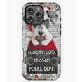 thumbnail image 1 of Schnauzer Saint Nick Xmas Christmas Dog Phone Case for iPhone 16 15 14 13 12 11 Pro Max, 1 of 2