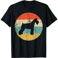 thumbnail image 1 of Schnauzer Vintage Retro Schnauzer Dog T-Shirt, 1 of 5