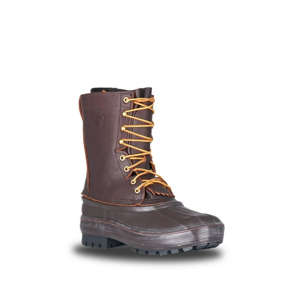 Schnee's Hunter II 10" Brown Pac Boot, High-Traction Goodyear Rubber Outsole, 400g Thinsulate Liner (SH-HNTOS-10)
