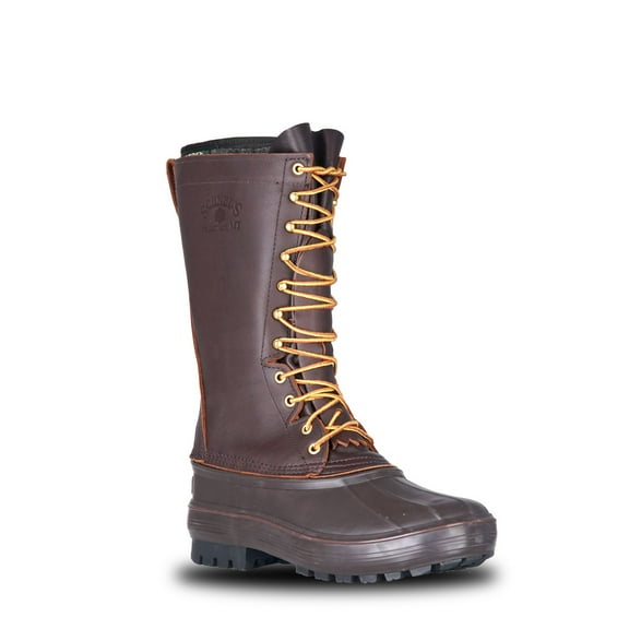 Schnee's Hunter II 13" Brown Pac Boot, Oil Tanned Leather, Thinsulate Liner, High-Traction Outsole (SH-HNTOS-13)