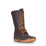 NWOB Schnees Insulated Duck Boots Mens 13 Brown Leather Thinsulate WinterHunting GuideTT10_1__95568.1730827636.  main image 3