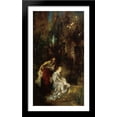 thumbnail image 1 of Schneewittchen Erhalt den Giftkamm 24x40 Large Black Wood Framed Print Art by Hans Makart, 1 of 2