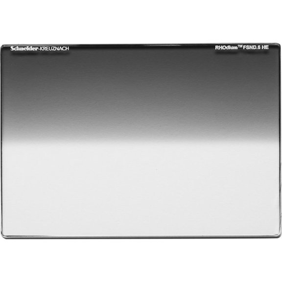 Schneider 4x5.65" RHOdium Full Spectrum ND Graduated Filter, 0.6 Hard Edge