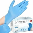 thumbnail image 1 of Schneider Blue Vinyl Synthetic Exam Gloves, XL, Box of 50, 4-mil, Powder-Free, Latex-Free, Non-Sterile, Disposable Gloves, 1 of 6