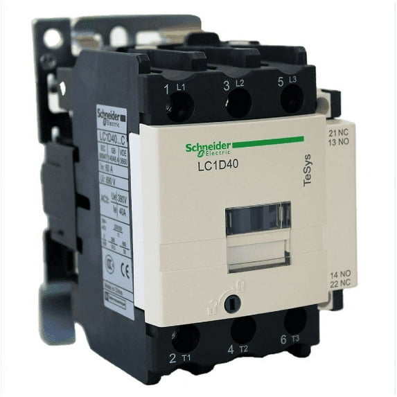 Schneider Contactor LC1D40U7, 40 Amps Coil 240VAC
