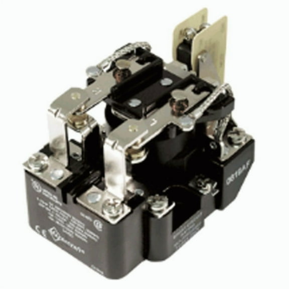 Schneider Electric 120V 290Ohm 40A DPDT Electromechanical Power Relay 199ABMX-7