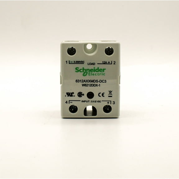 Schneider Electric 6312AXXMDS-DC3 SPST-NO 12A Solid State Relay