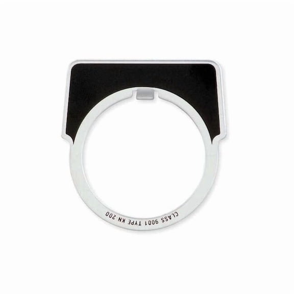 Schneider Electric Blank Legend Plate,Square,Red 9001KN100RP