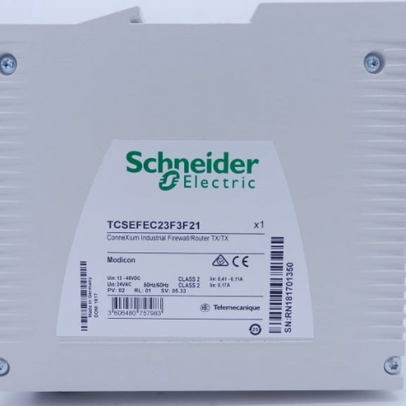 Schneider Electric ConneXium Industrial Ethernet Firewall/Router TCSEFEC23F3F21