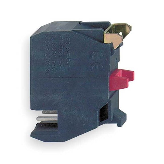 Schneider Electric Contact Block,1NC Slow Break,22mm ZBE1024